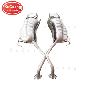 Nuevo silenciador de escape trasero Santafe 2.7 de acero inoxidable para Hyundai