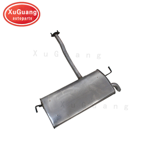 Silenciador de escape simple IX35 de acero inoxidable para Hyundai
