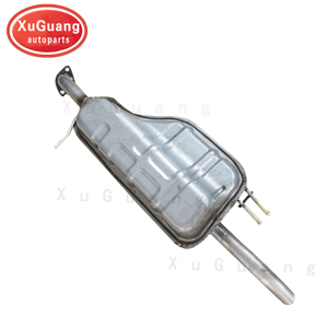 Silenciador de escape trasero decorativo de acero inoxidable para Hyundai