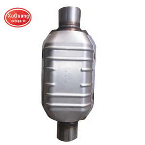 Convertidor catalítico universal ovalado con protección térmica