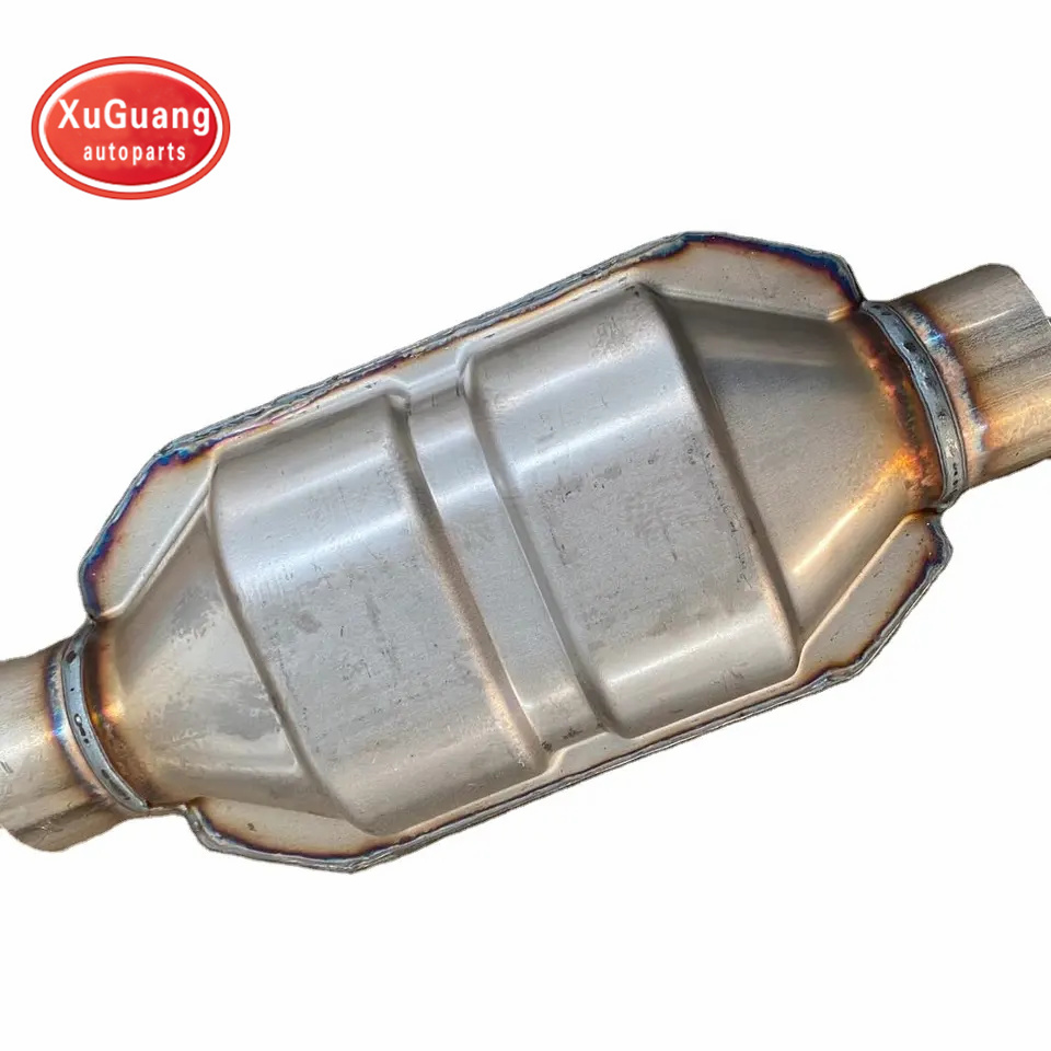 Convertidor catalítico universal ovalado con protección térmica