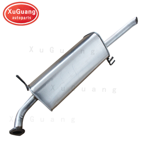 Silenciador de escape trasero Verna de acero inoxidable para Hyundai