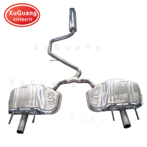 Nuevo silenciador de escape medio y trasero Lacrosse 2,4 de acero inoxidable para Buick