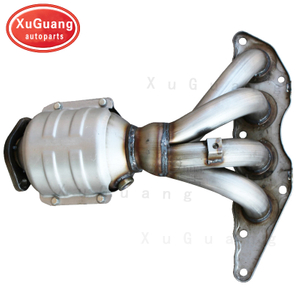 Convertidor catalítico del colector de parte delantera Greatwall Cowry/Tengyi V80 2.0