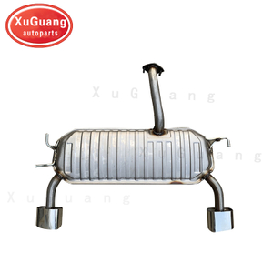 Silenciador de escape trasero Sportage 4wd de acero inoxidable para Hyundai